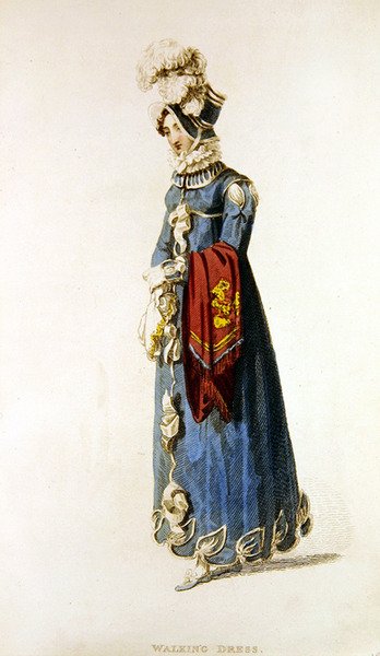 Kävelymekko, muotilautanen Ackermann