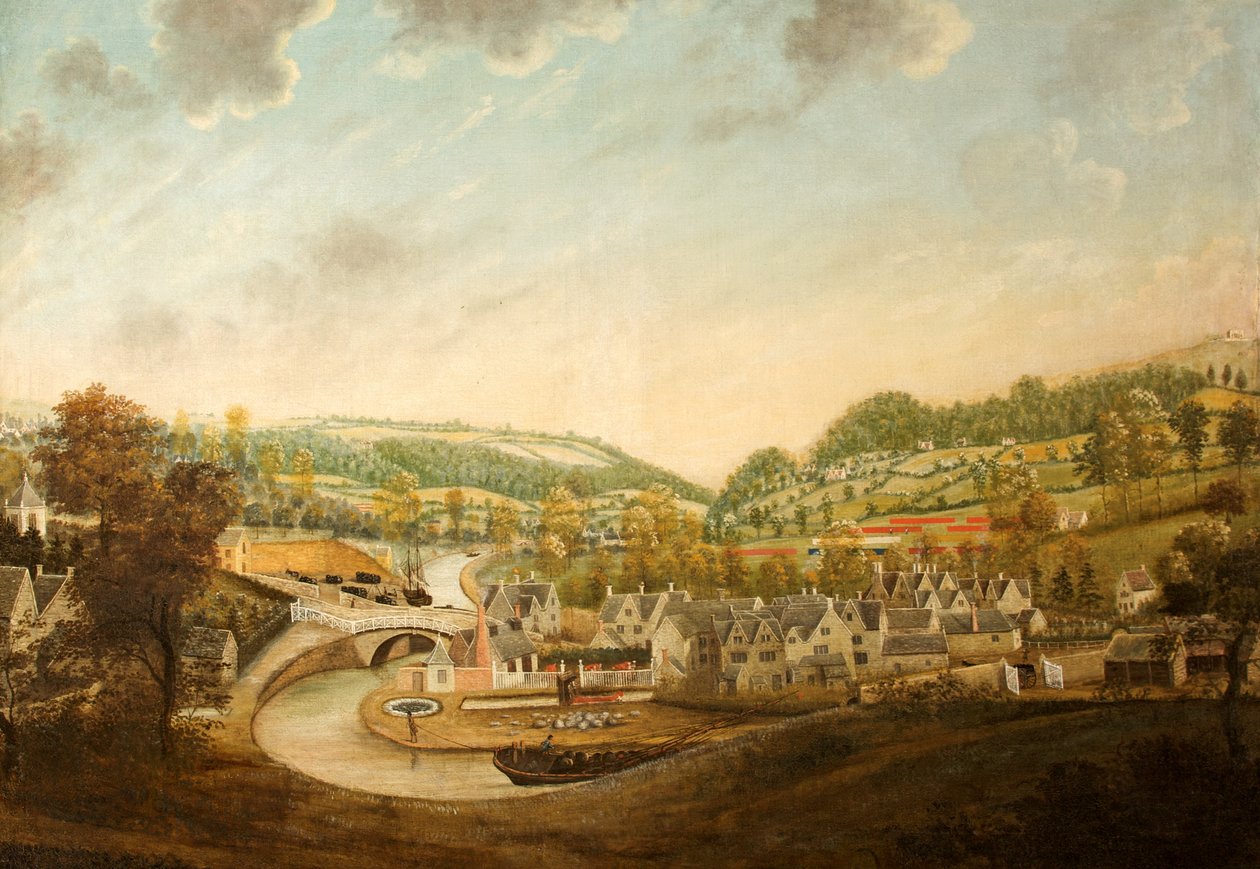 Wallbridge, Gloucestershire, n. 1790 tekijältä English School