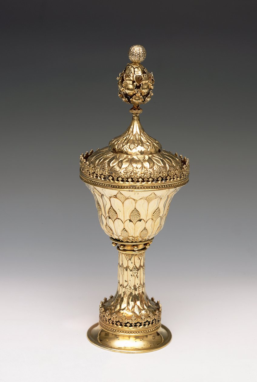 Wardens Grace Cup, n. 1480 (hopea kullattu) (katso myös 239872) tekijältä English School