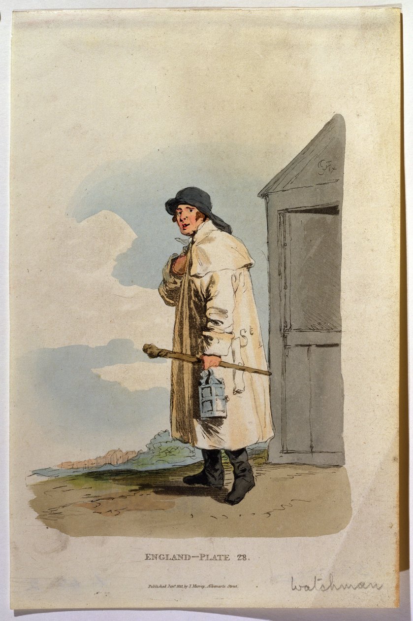 Vartija, 1813 (akvatinta) tekijältä English School