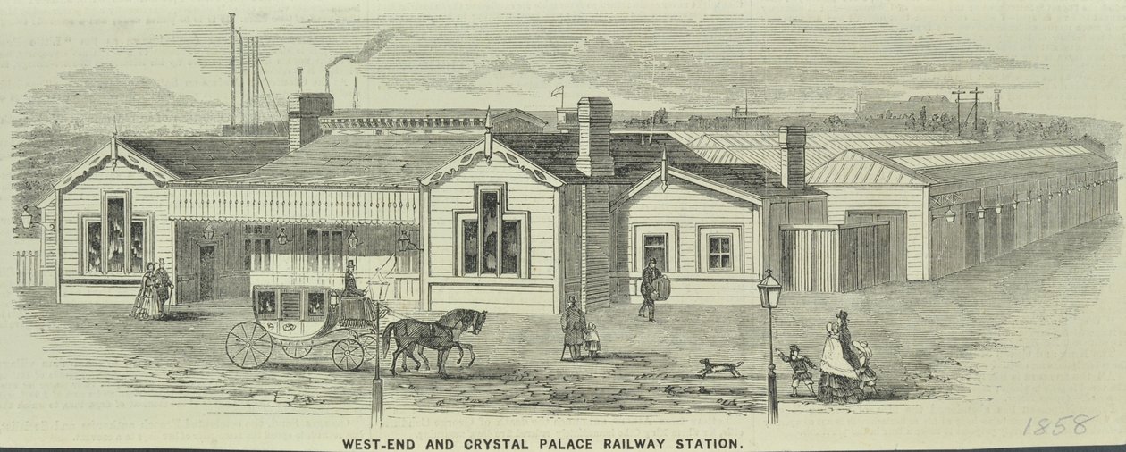 West End ja Crystal Palace -rautatieasema, Queenstown Road tekijältä English School
