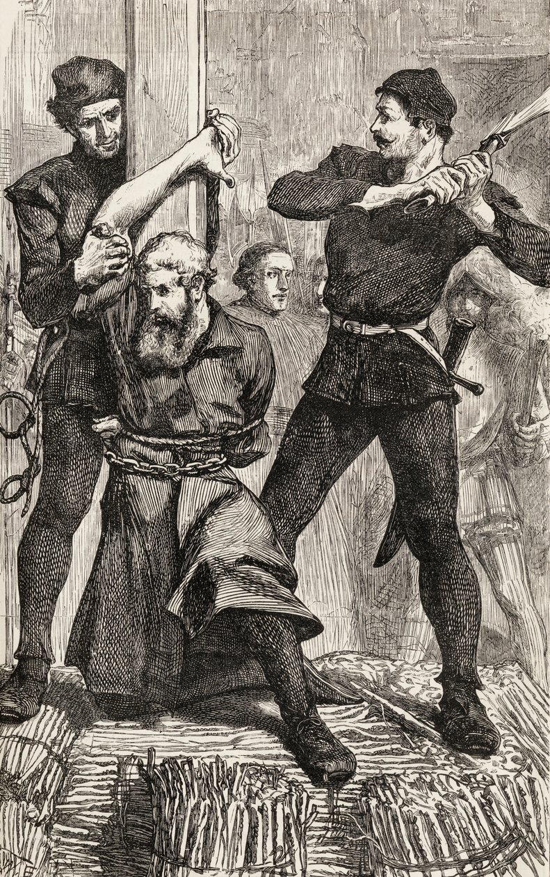 William Flower of Snowhill, n.1865 (puukaiverrus) tekijältä English School