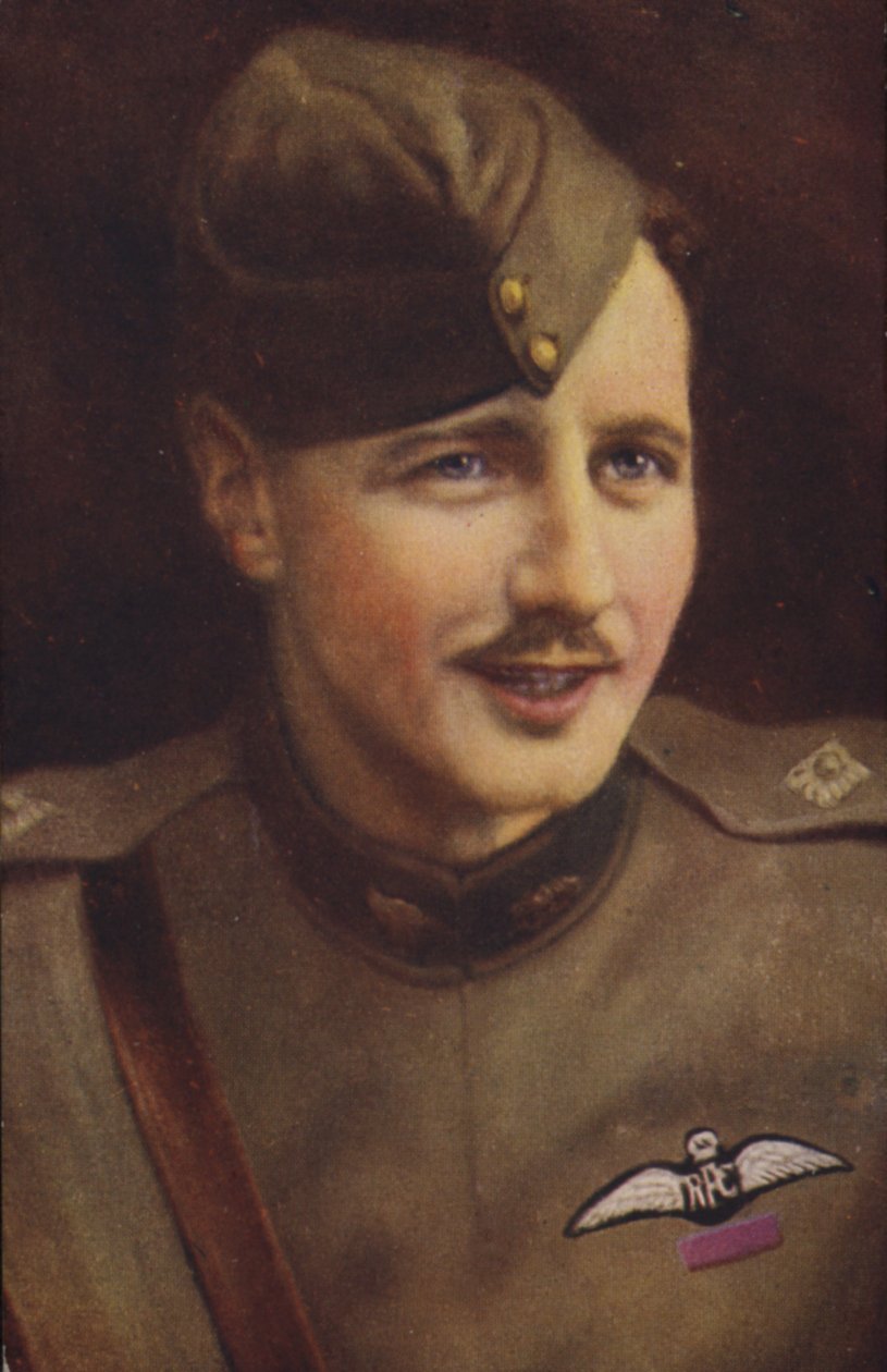 William Leefe Robinson VC (värilitografia) tekijältä English School