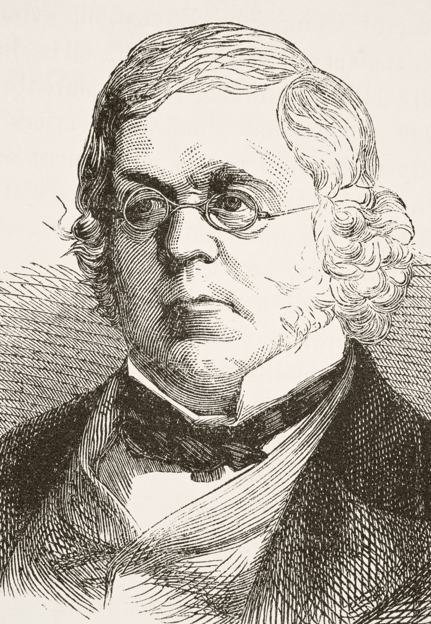 William Makepeace Thackeray, William Hickman Smith Aubreyn (1858-1916) teoksesta The National and Domestic History of England, julkaistu Lontoossa, noin 1890 tekijältä English School