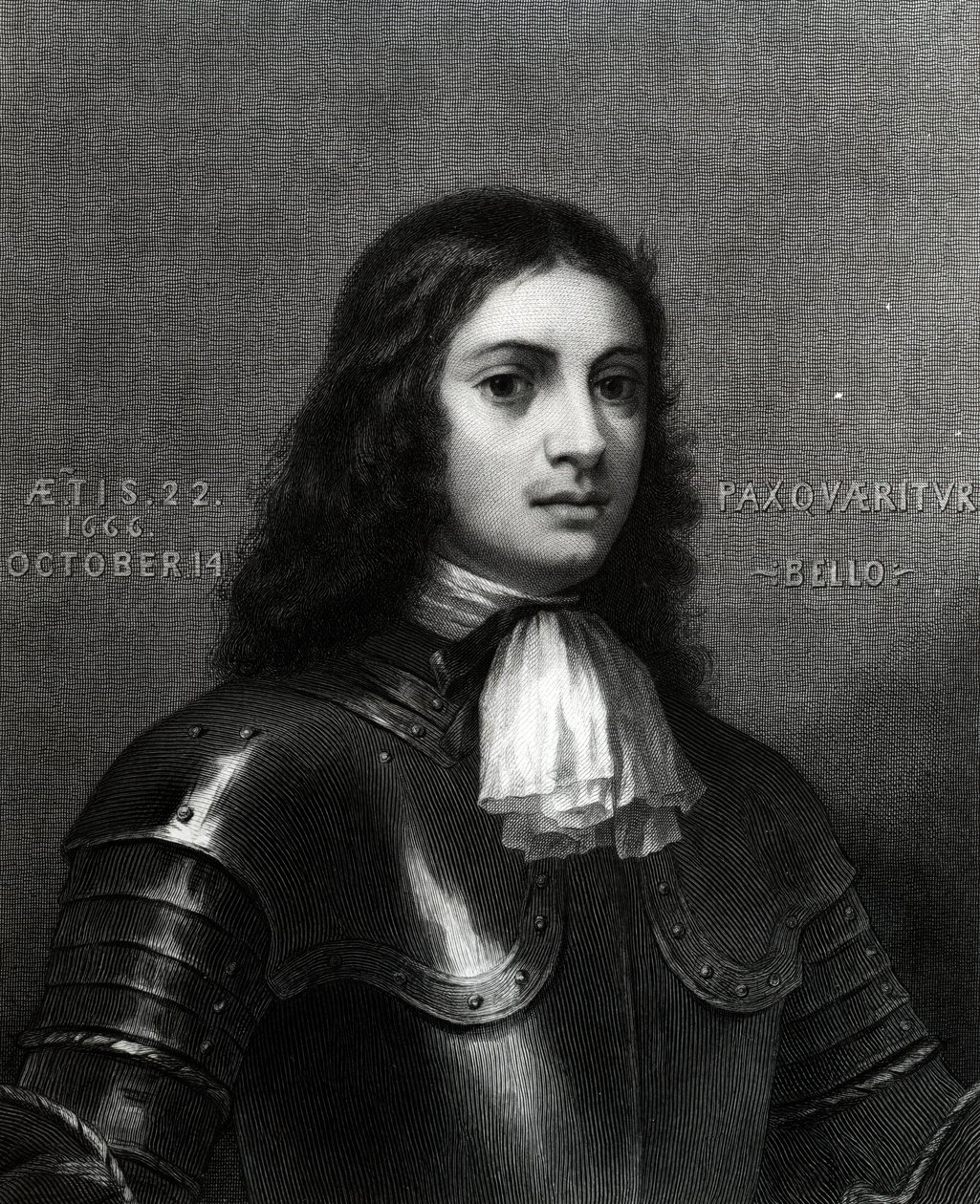 William Penn 22-vuotias, S. A. Schoffin painatus, 1862 (kaiverrus) tekijältä English School