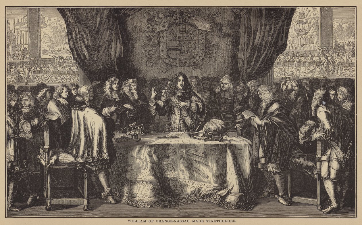 William of Orange-Nassau Stadtholder (kaiverrus) (kaiverrus) tekijältä English School