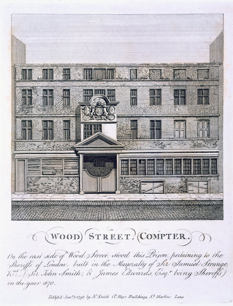 Wood Street, Compter, pubi. 1793. tekijältä English School