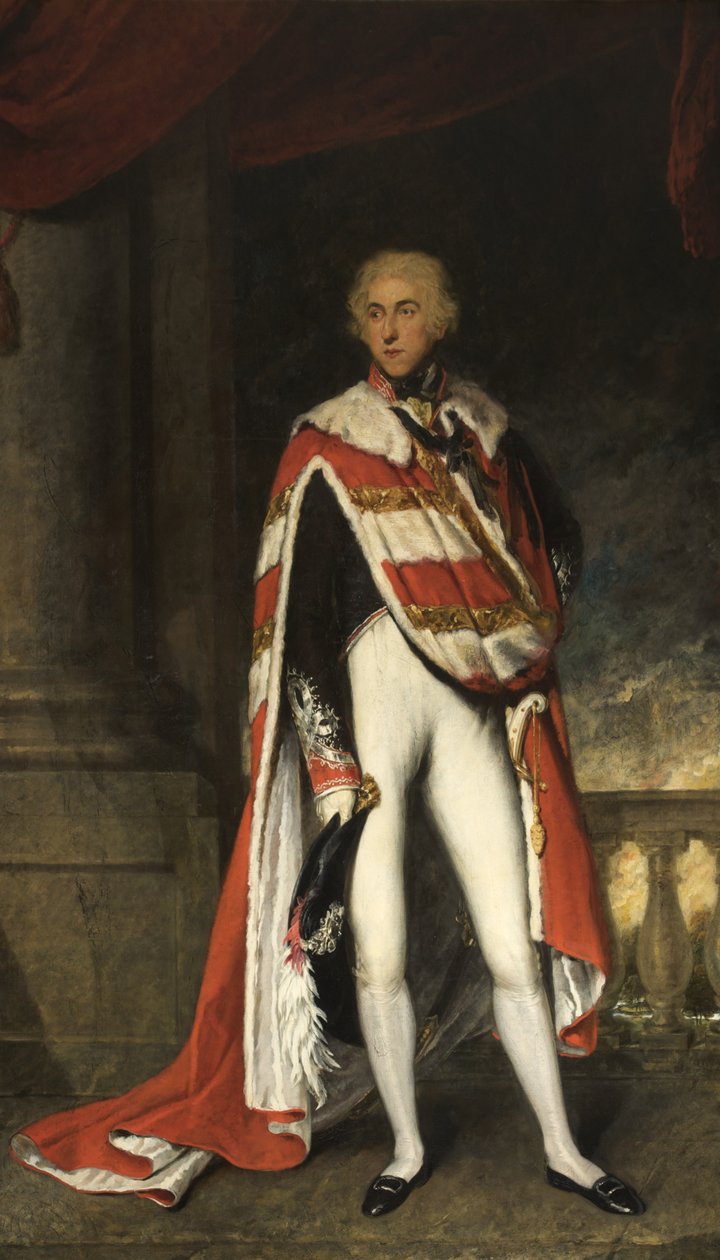 Sir John Fleming Leicester, Bart., teoksessa Peers Robes, 1789-1826 tekijältä English School English School
