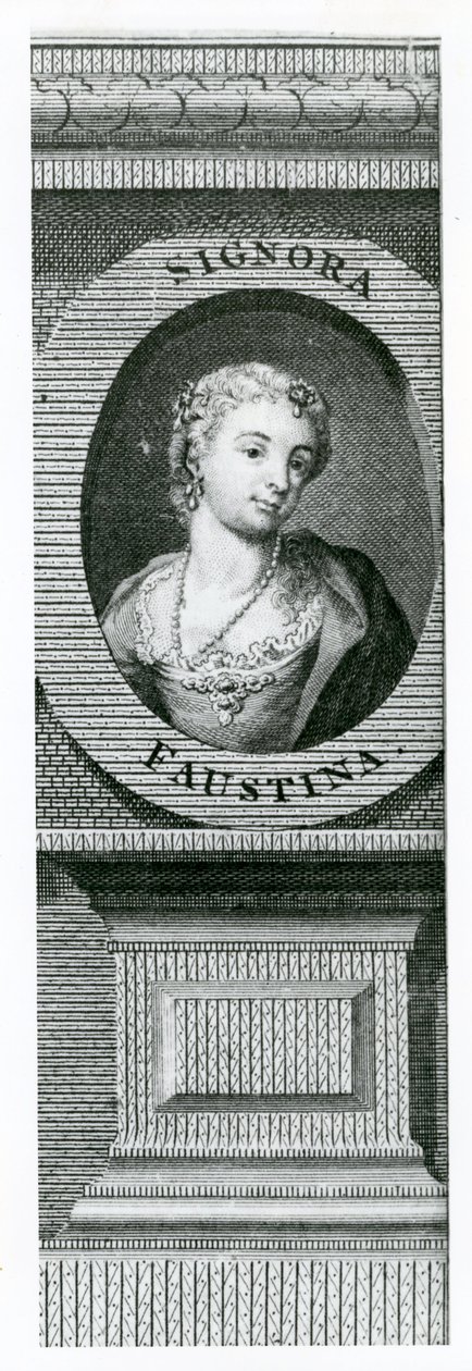 Faustina Bordoni (1697-1781) tekijältä Enoch Seeman
