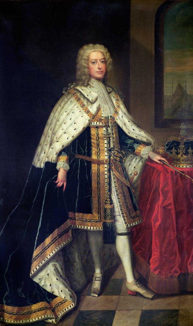 George II (1683-1760) tekijältä Enoch Seeman