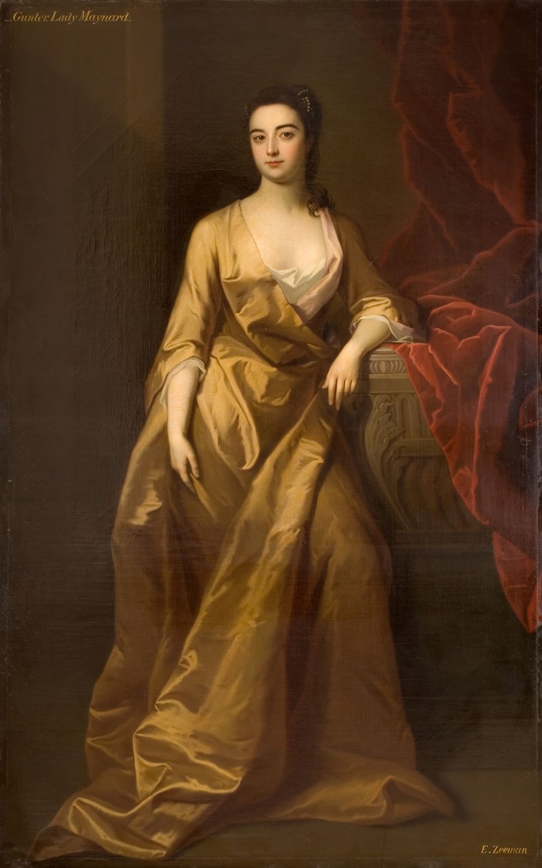 Lady Maynardin muotokuva, 1745. tekijältä Enoch Seeman