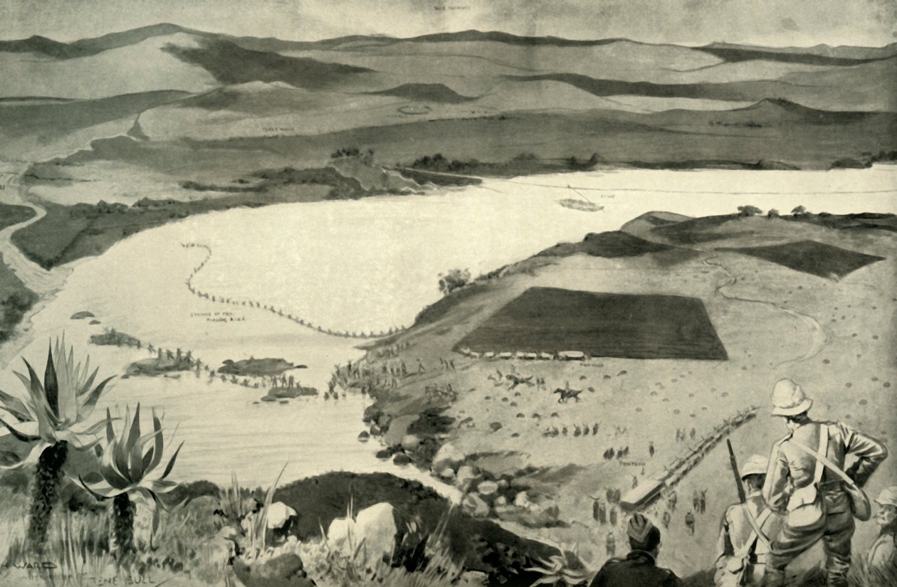 "Potgeiterin ajoradan ylitys, 16. tammikuuta", 1900. tekijältä Enoch Ward