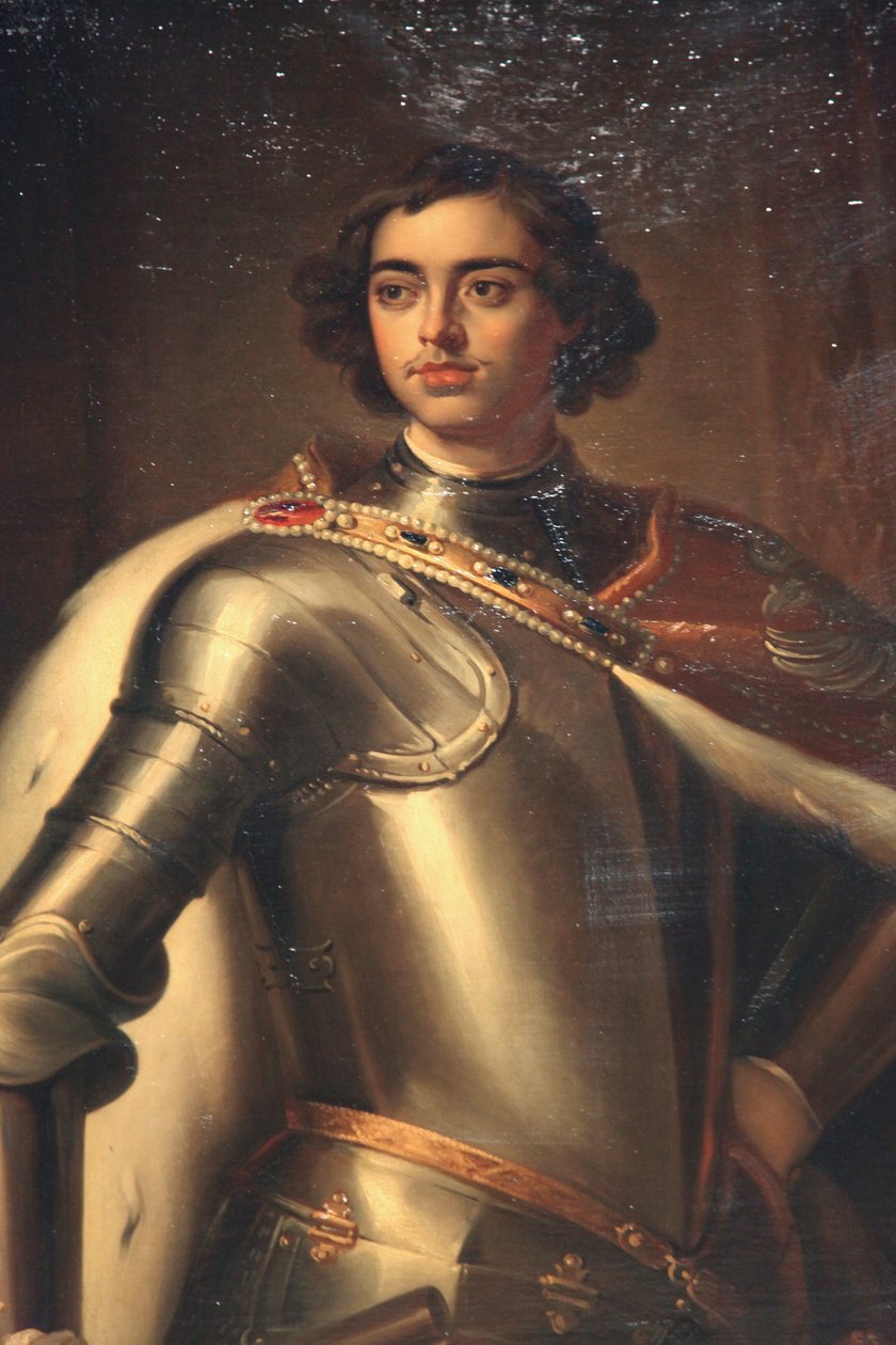 Pietari Suuren muotokuva, 1800-luvun puoliväli tekijältä Enrico Belli