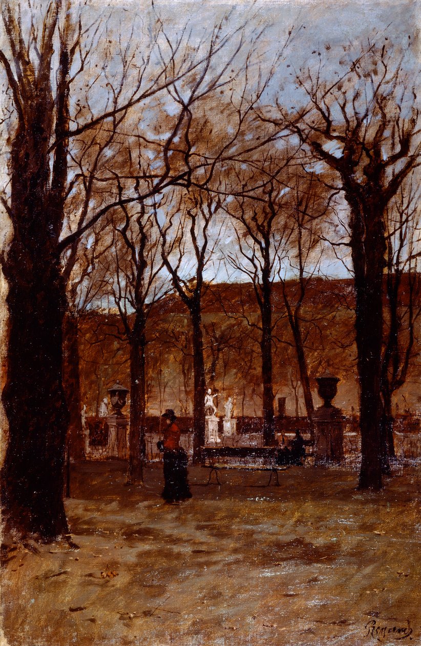 Puutarhat Torinossa, Enrico Reycend (1855-1928) tekijältä Enrico Reycend
