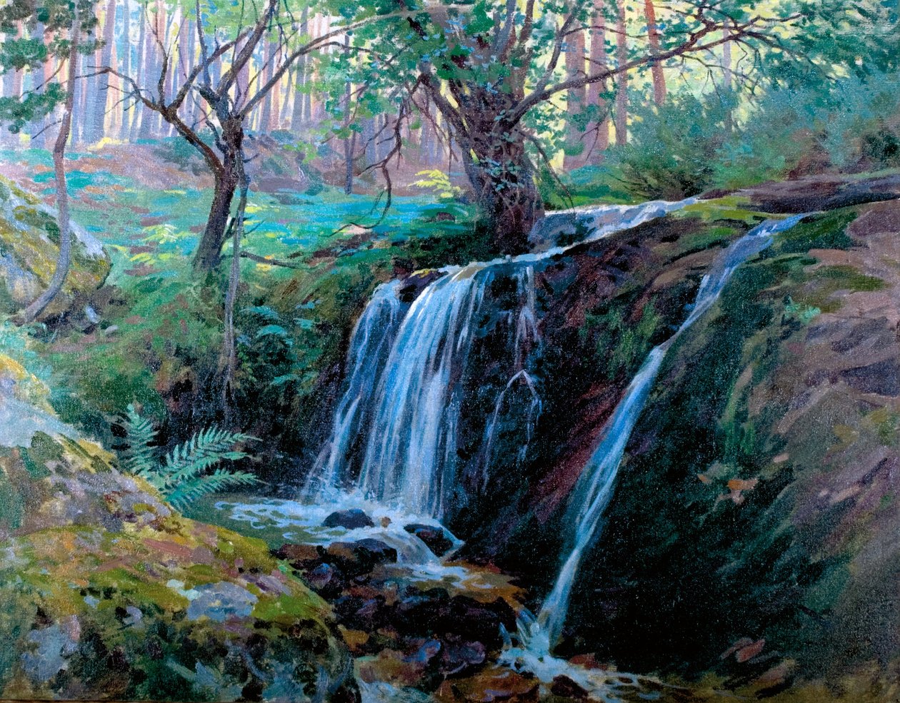 Cascada de La Hiruela tekijältä Enrique Simonet