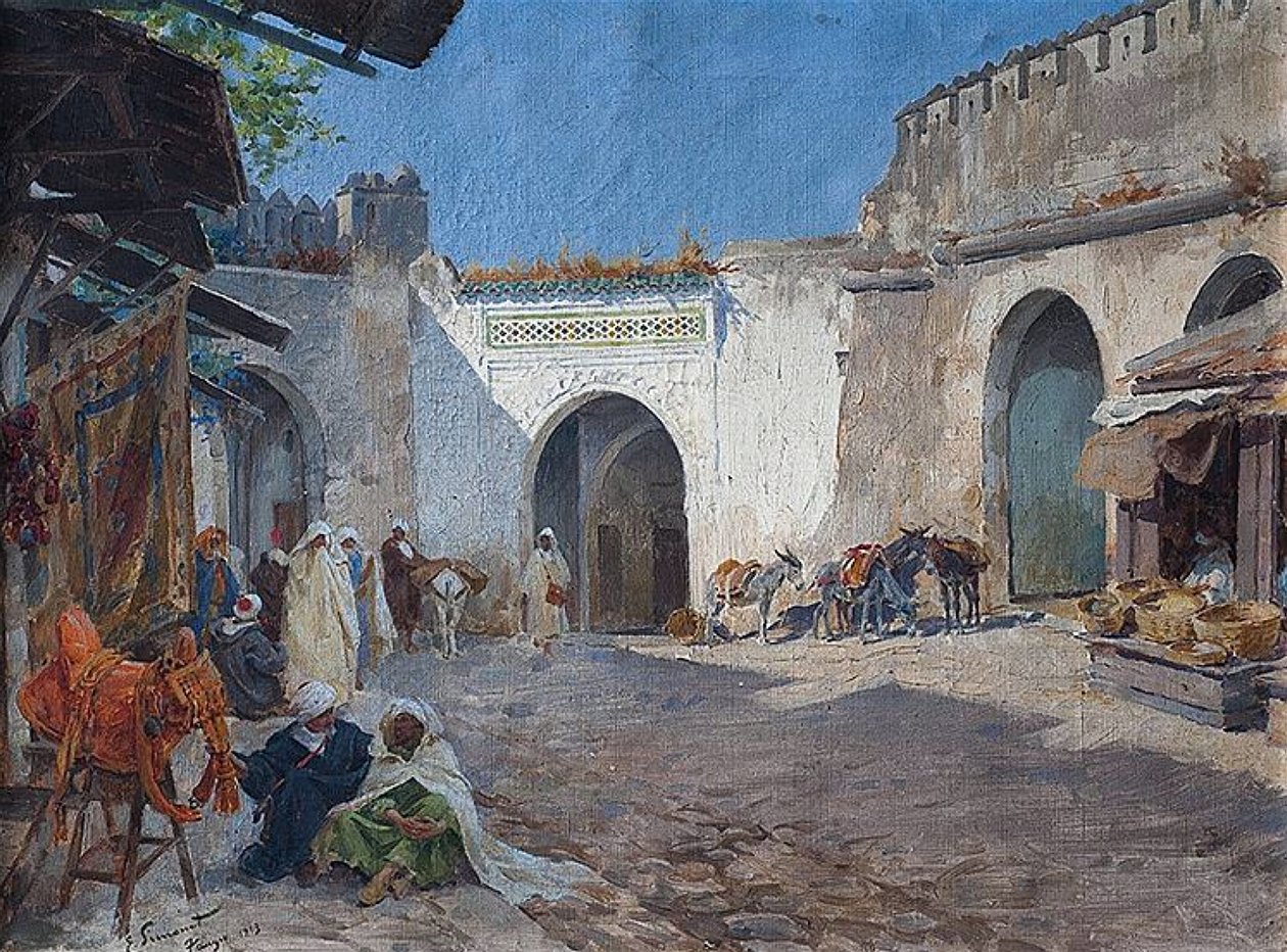 Mercado de Tanger Tanger Market tekijältä Enrique Simonet