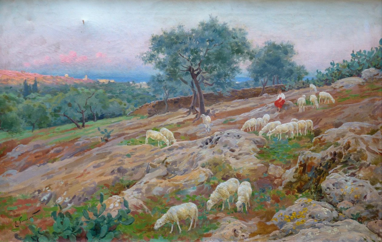 Rebano de ovejas Lammaslauma tekijältä Enrique Simonet