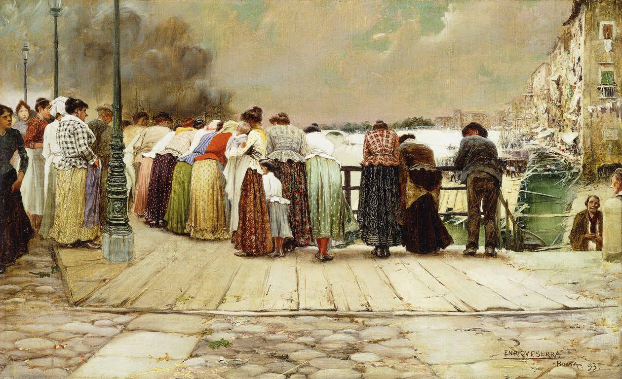 Sillalla, 1893 tekijältä Enrique Serra