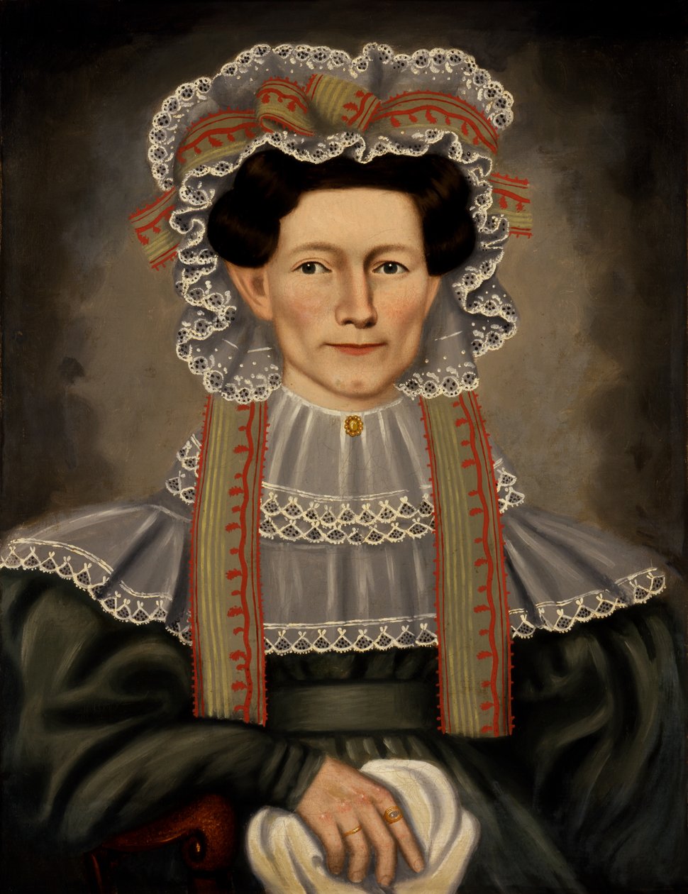 Lady of Squire Williams House, n. 1829. tekijältä Erastus Salisbury Field