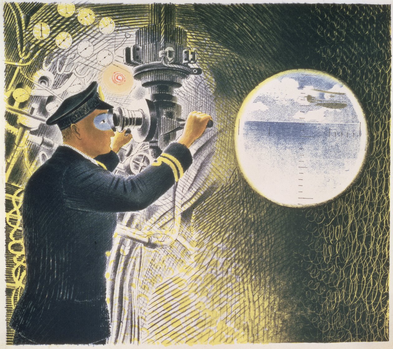 Sukellusvene tekijältä Eric Ravilious