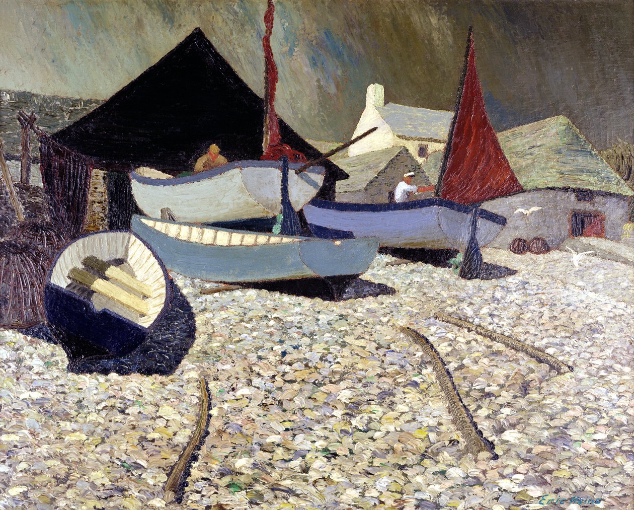 Cadgwith, lisko tekijältä Eric Contemporary Artist Hains
