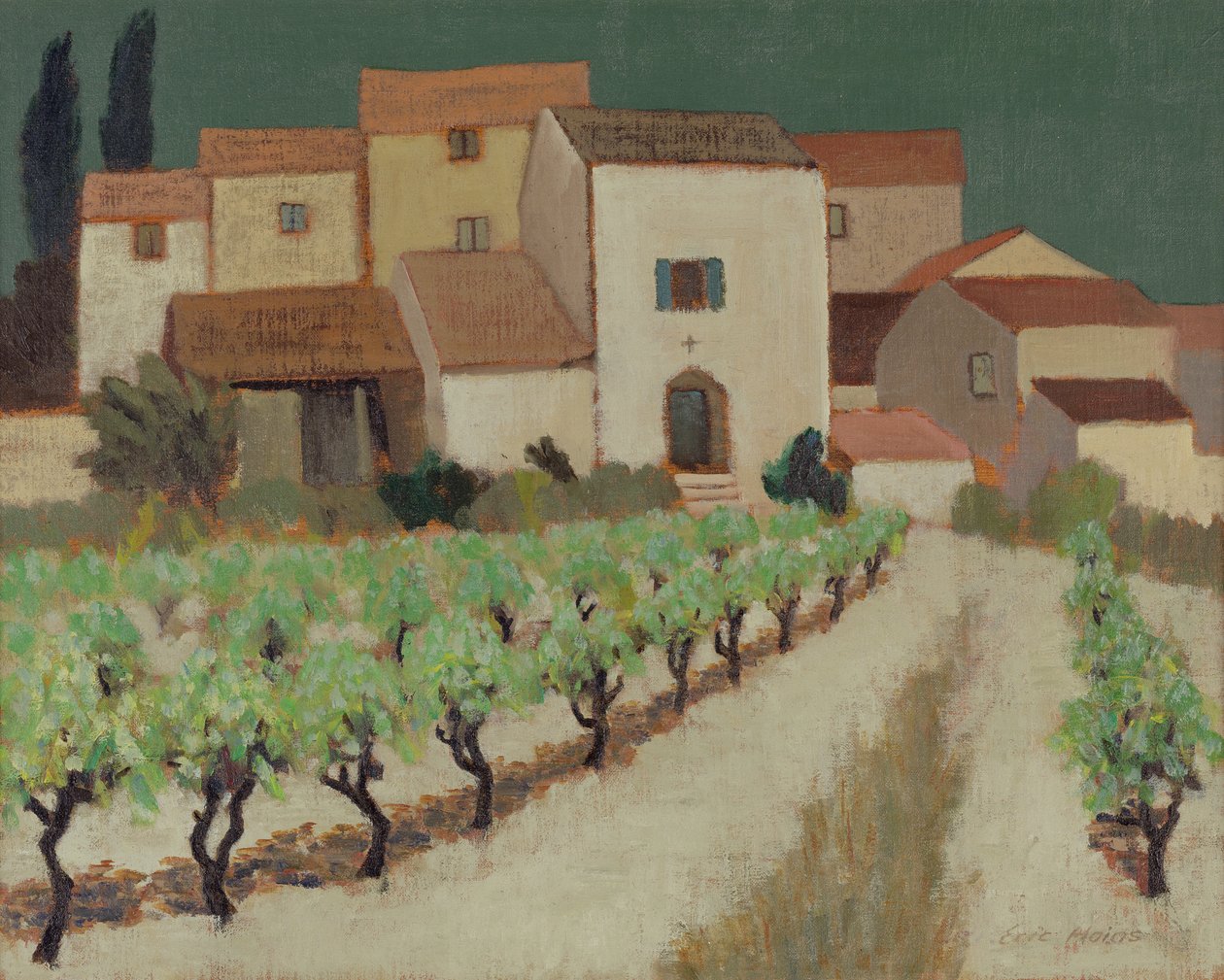Viinitarha, Provence tekijältä Eric Contemporary Artist Hains