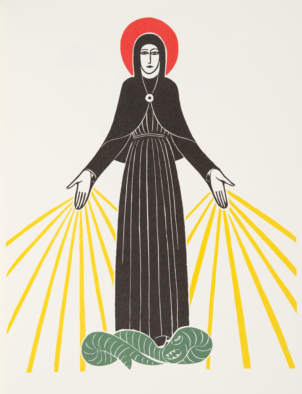 Our Lady of Lourdes tekijältä Eric Gill