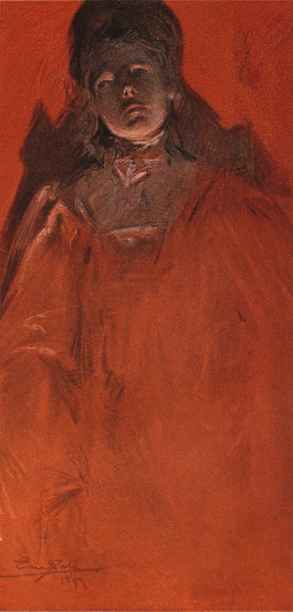 "Muotokuvatutkimus", 1899 tekijältä Eric Pape