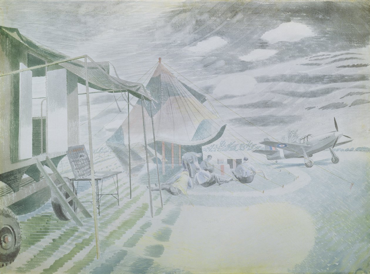Huonekalut ja erilaiset esineet 1100- ja 1300-luvuilta tekijältä Eric Ravilious