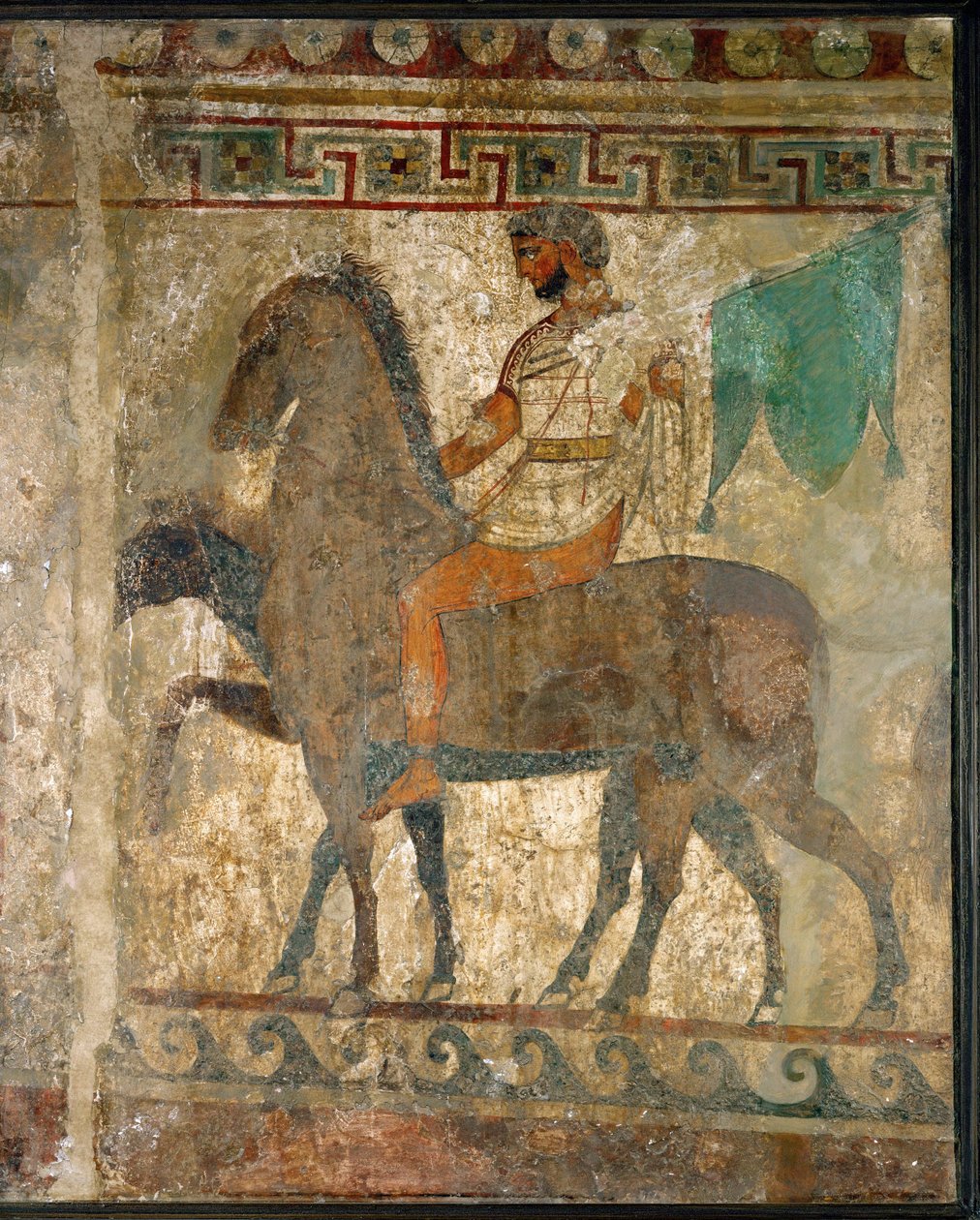 Ratsastaja kulkueessa tekijältä Erich Lessing