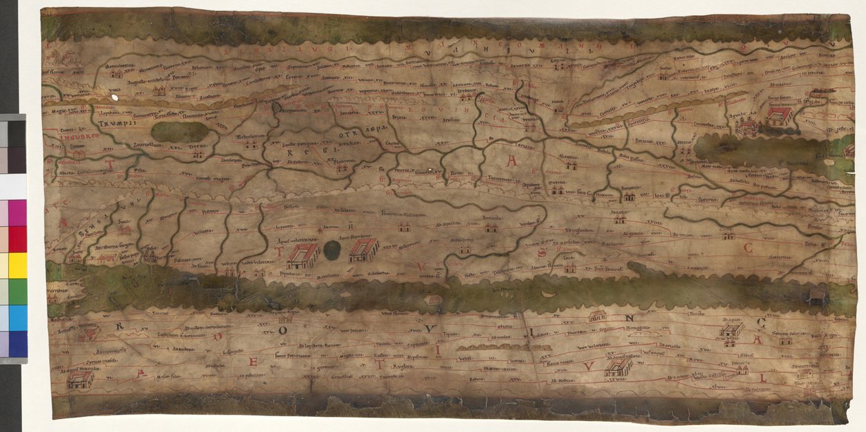 Baijeri ja Itävalta (Raetian ja Noricumin maakunnat), Ylä-Italia, osa Jugoslaviaa; Algeria ja Tunisia Afrikassa. tekijältä Erich Lessing