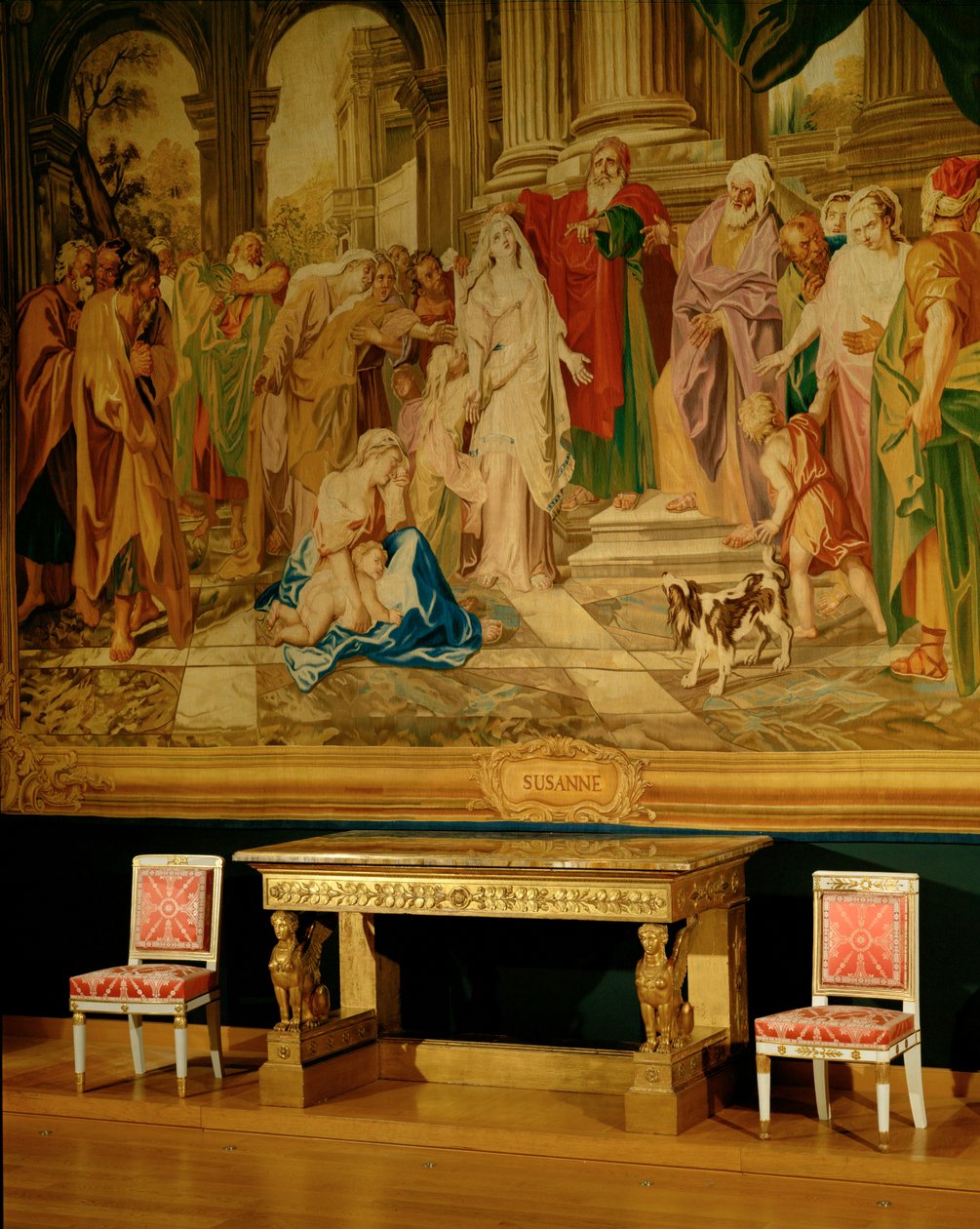 Konsoli keisarinna Josephinen suuresta salongista ... tekijältä Erich Lessing