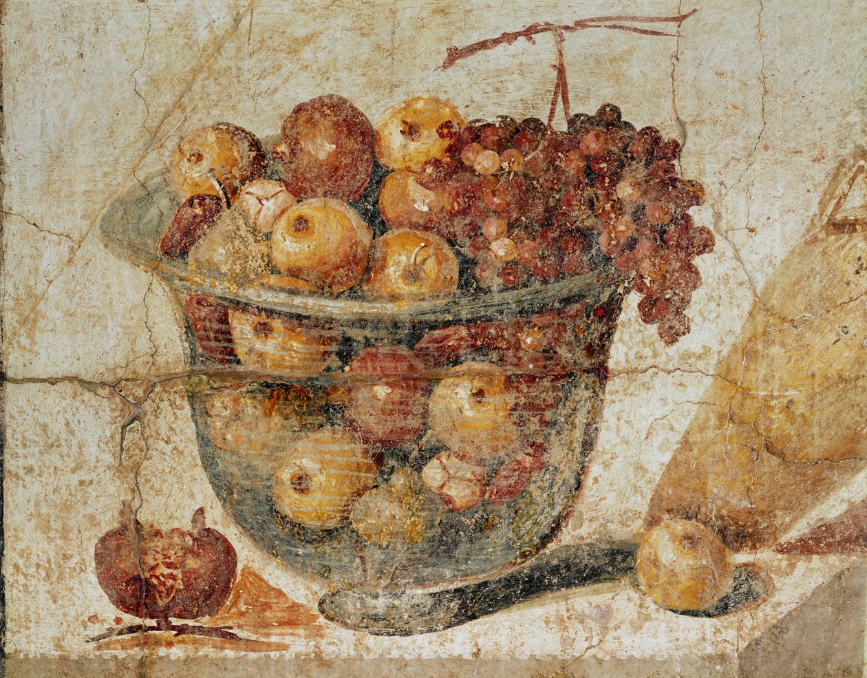 Lasikulho hedelmillä tekijältä Erich Lessing