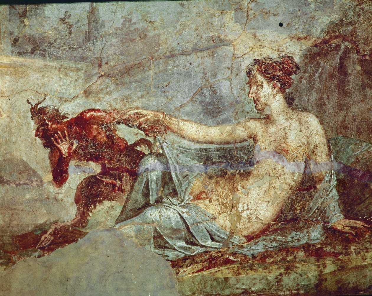 Pan pakenee hermafrodiittia tekijältä Erich Lessing