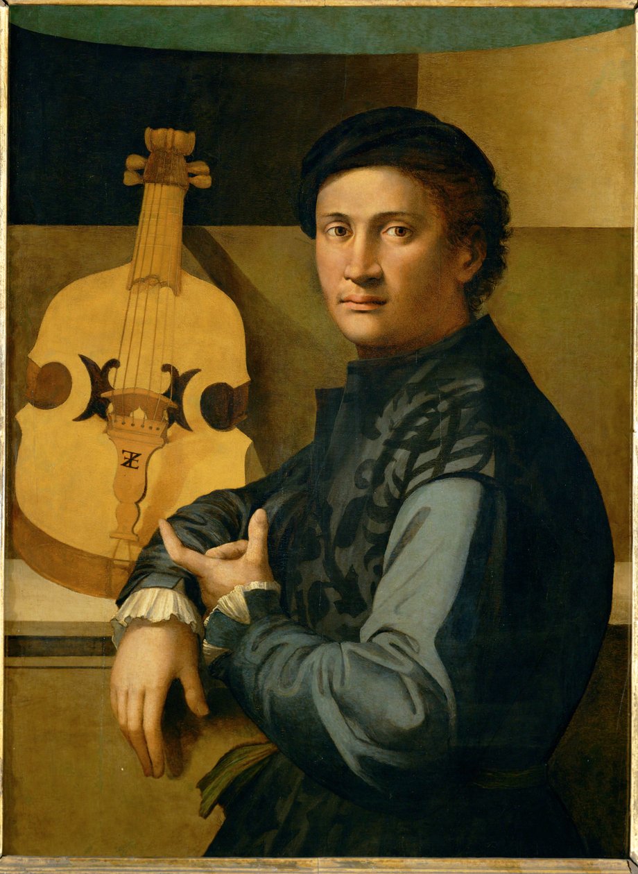 Muotokuva alttoviulunsoittajasta ... tekijältä Erich Lessing