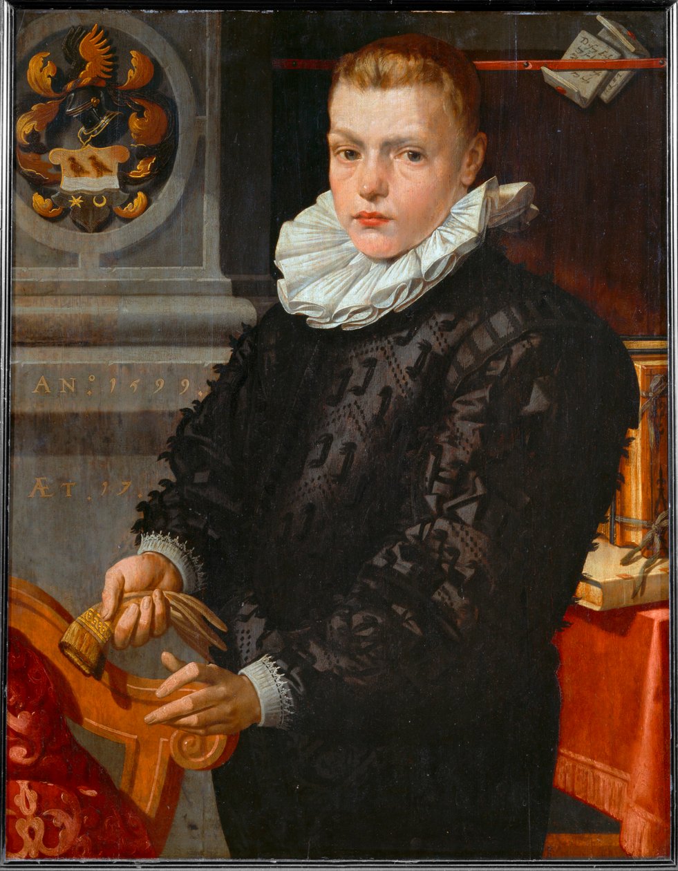 Claes Jobszin oletettu muotokuva ... tekijältä Erich Lessing