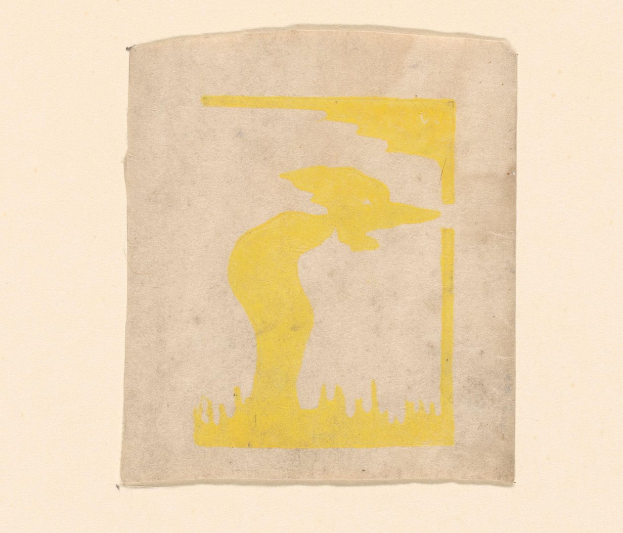 Abstrakti koostumus tekijältä Erich Wichmann (signed by artist)