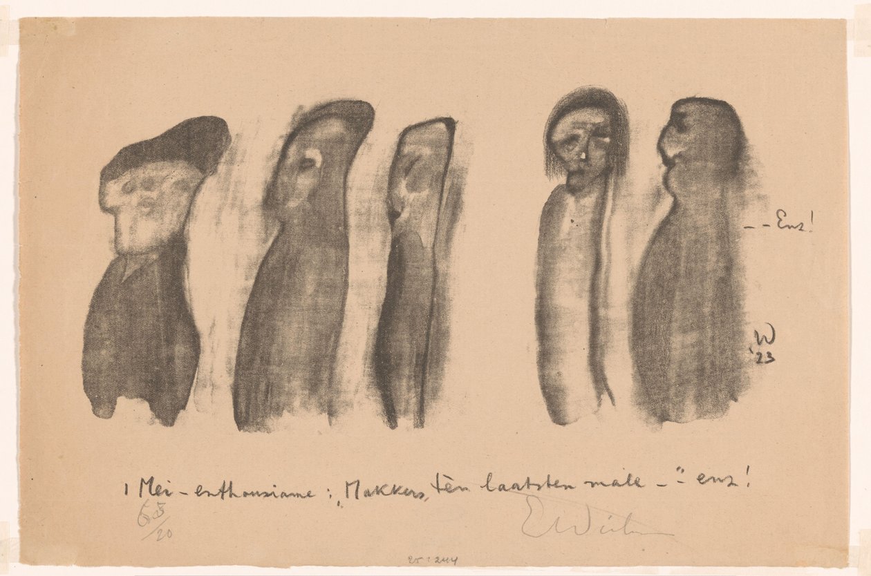 Viisi numeroa Vapunpäivänä tekijältä Erich Wichmann (signed by artist)