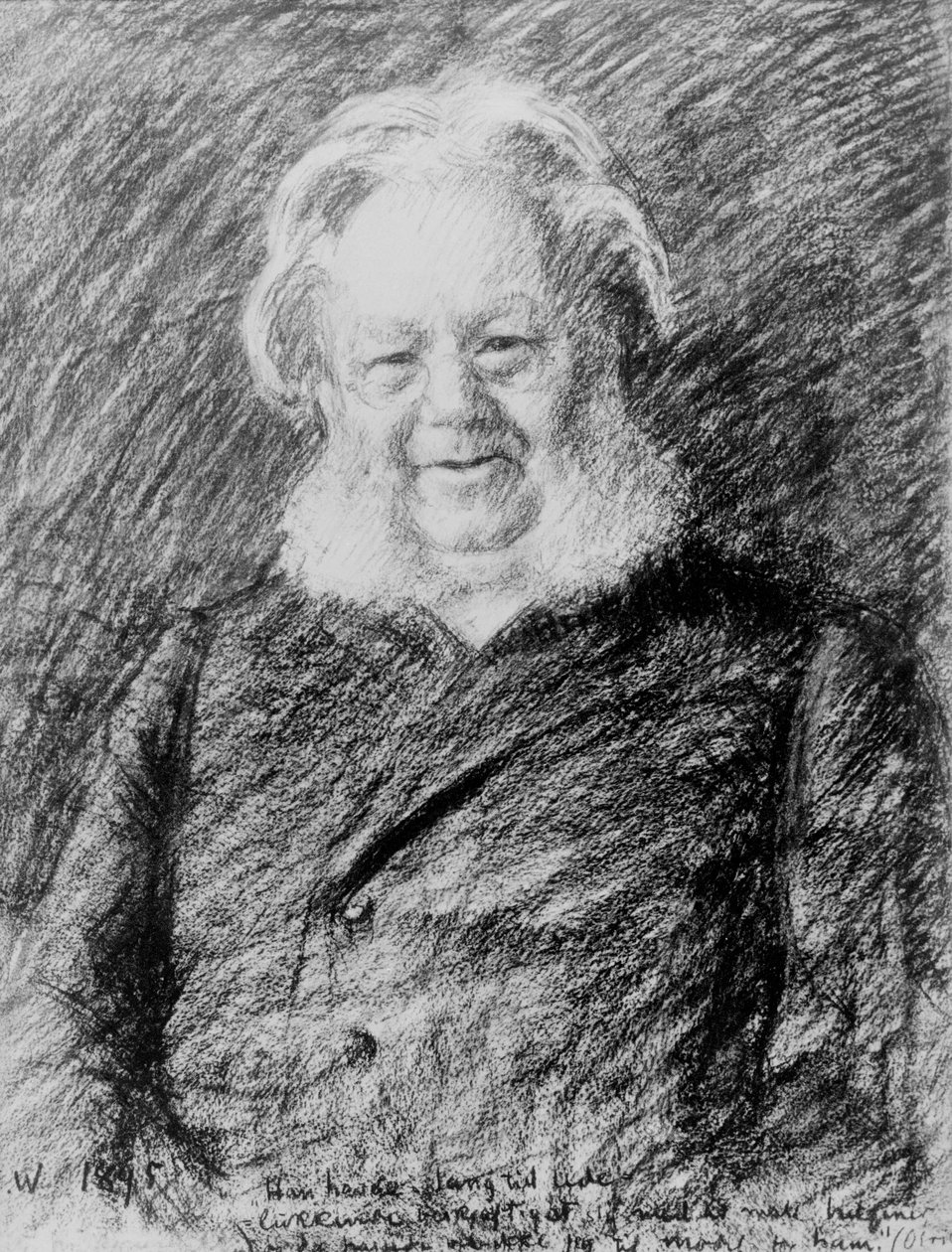 Henrik Ibsen tekijältä Erik Theodor Werenskiold