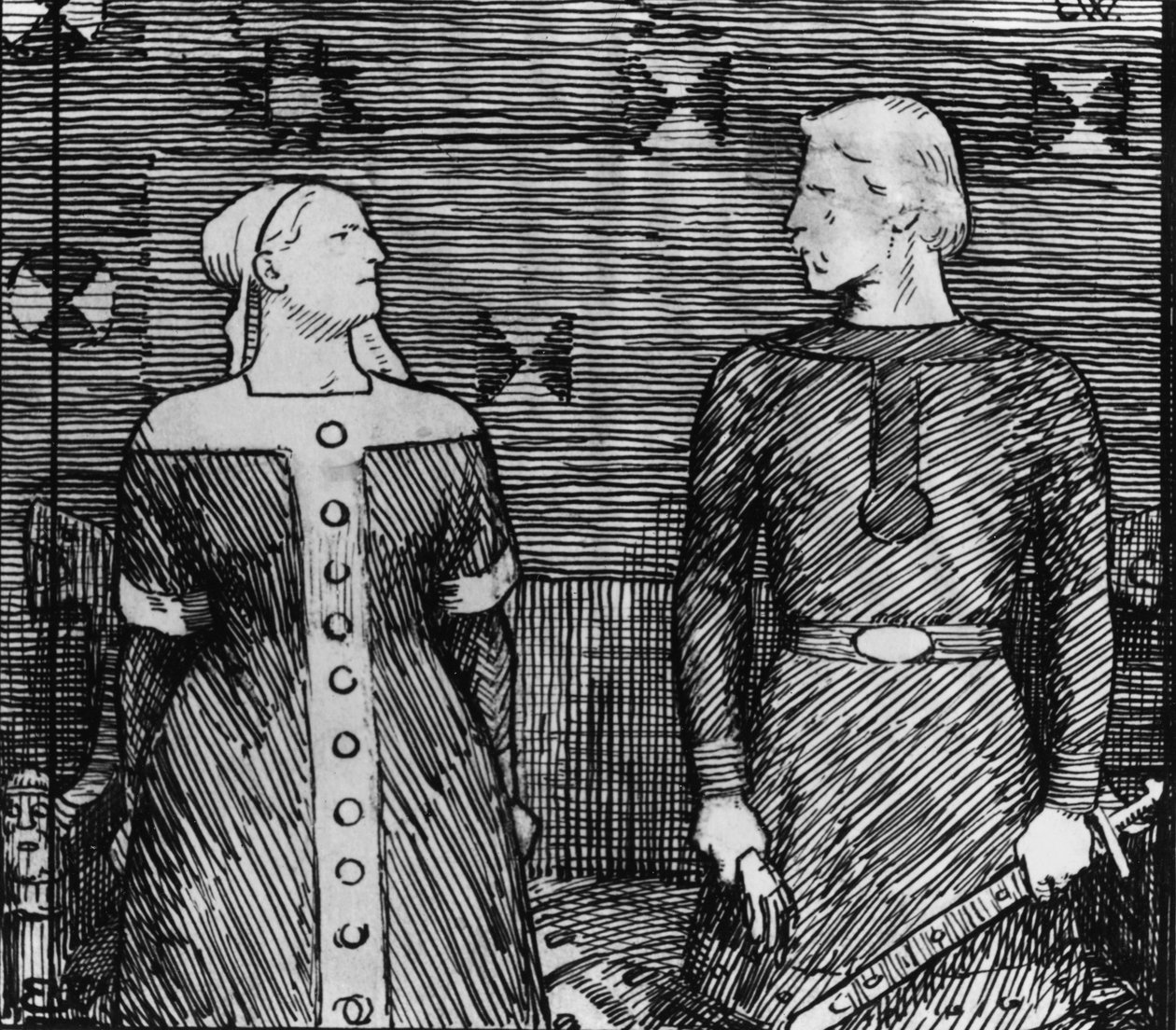 Snorren saaga tekijältä Erik Theodor Werenskiold