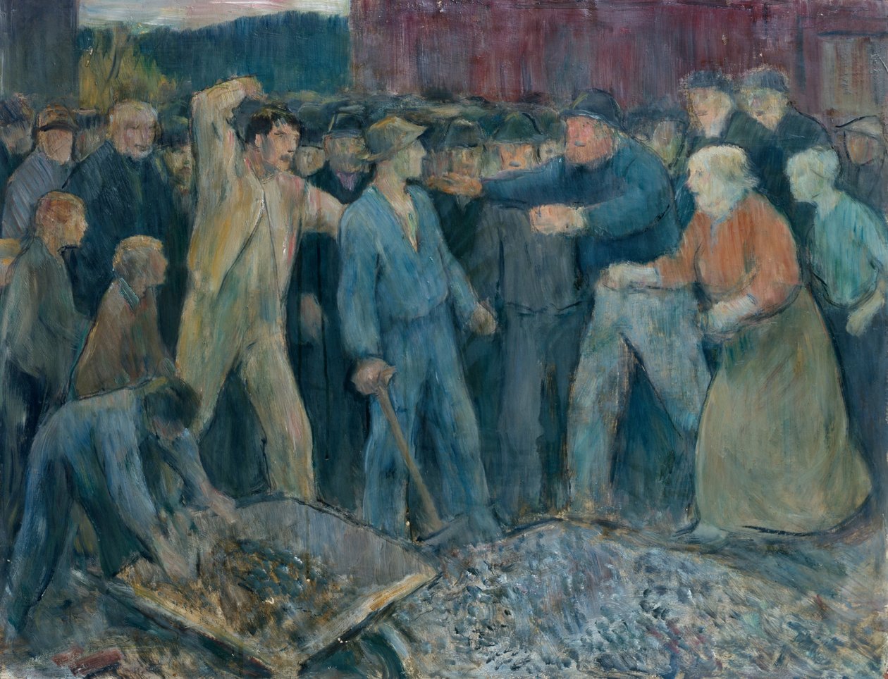 Strike-Breakers tekijältä Erik Theodor Werenskiold