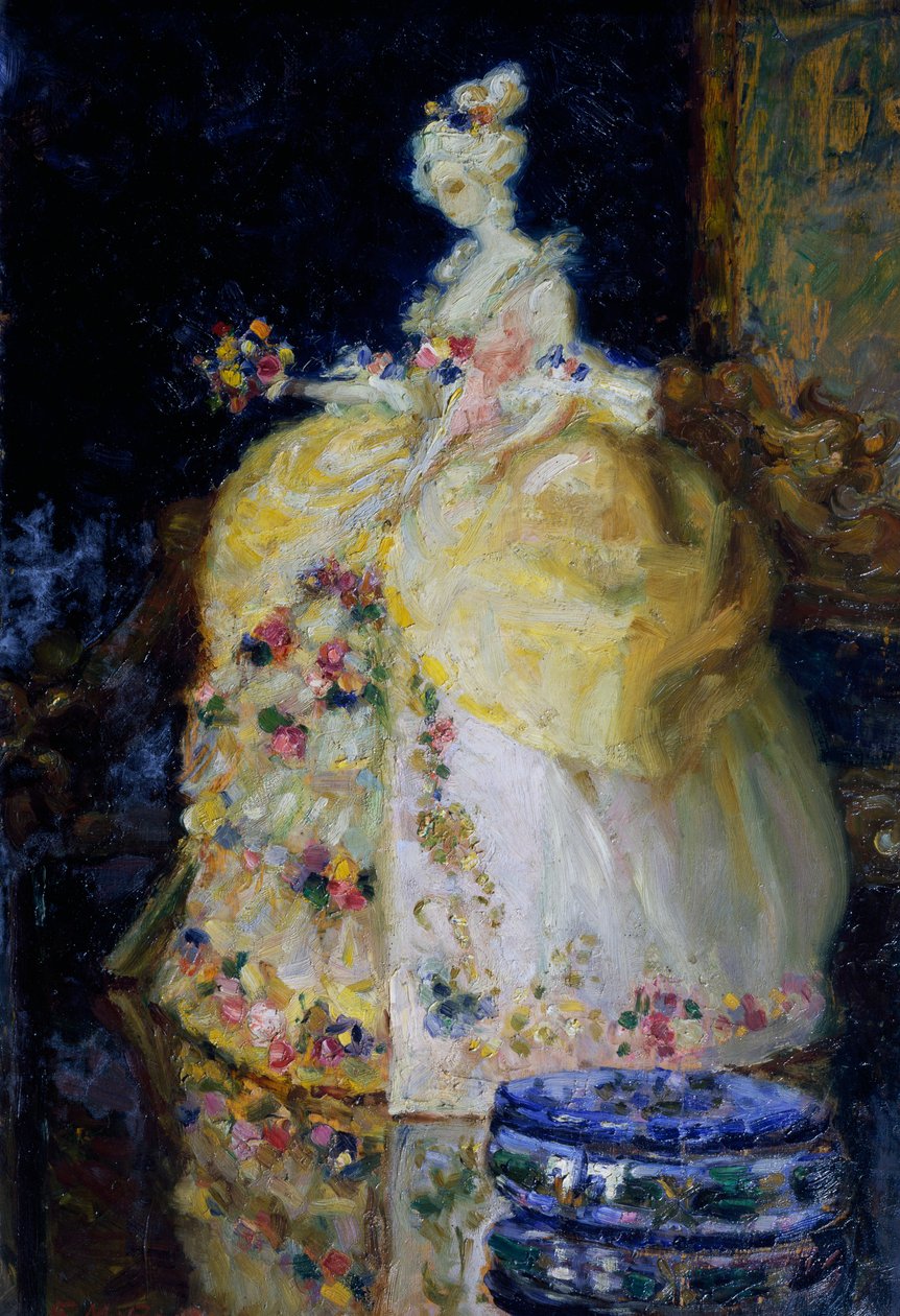 Erminia Bruni Menin (1870-1904) 1700-luvun nainen. Italia, 1900-luku. tekijältä Erminia Bruni Menin