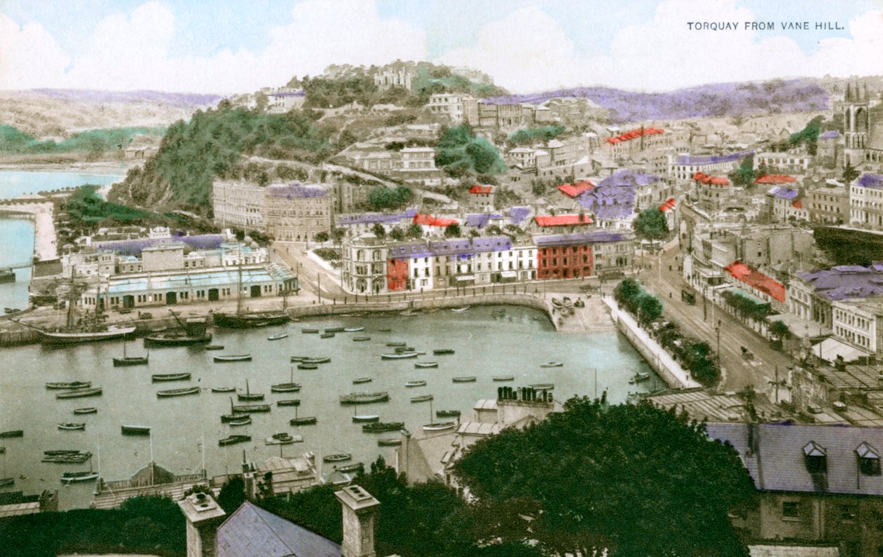 Torquay, Devon, 1900-luvun alku. tekijältä Ern Bishop