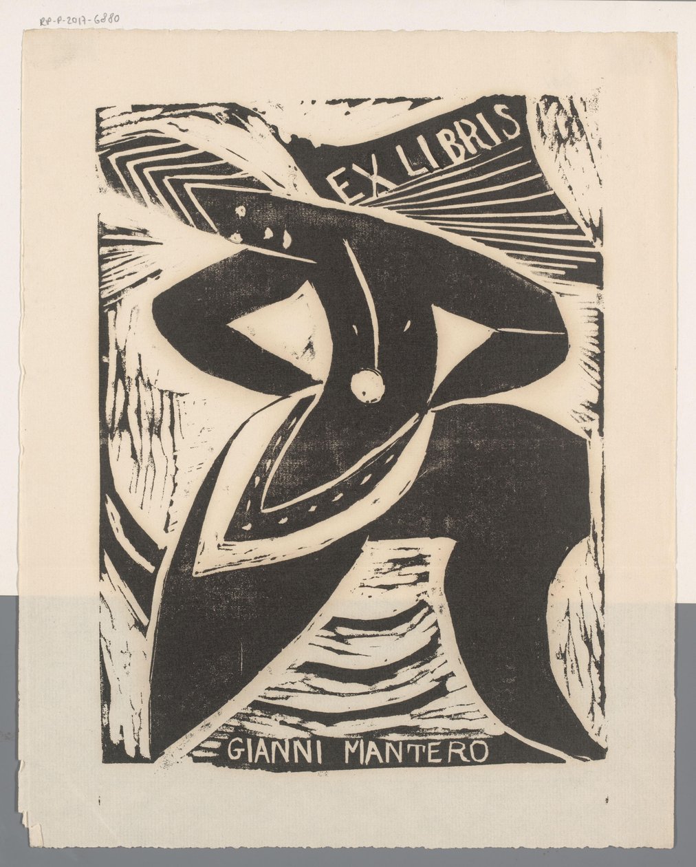 Ex libris Gianni Manterosta tekijältä Erna Levy Friedländer