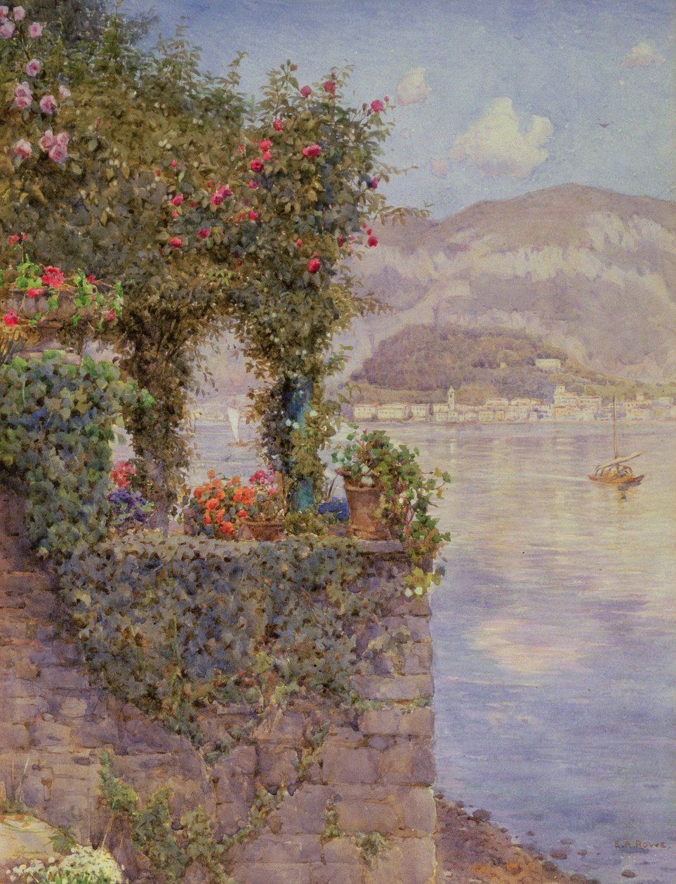 Bellagio Tremezzosta tekijältä Ernest Arthur Rowe