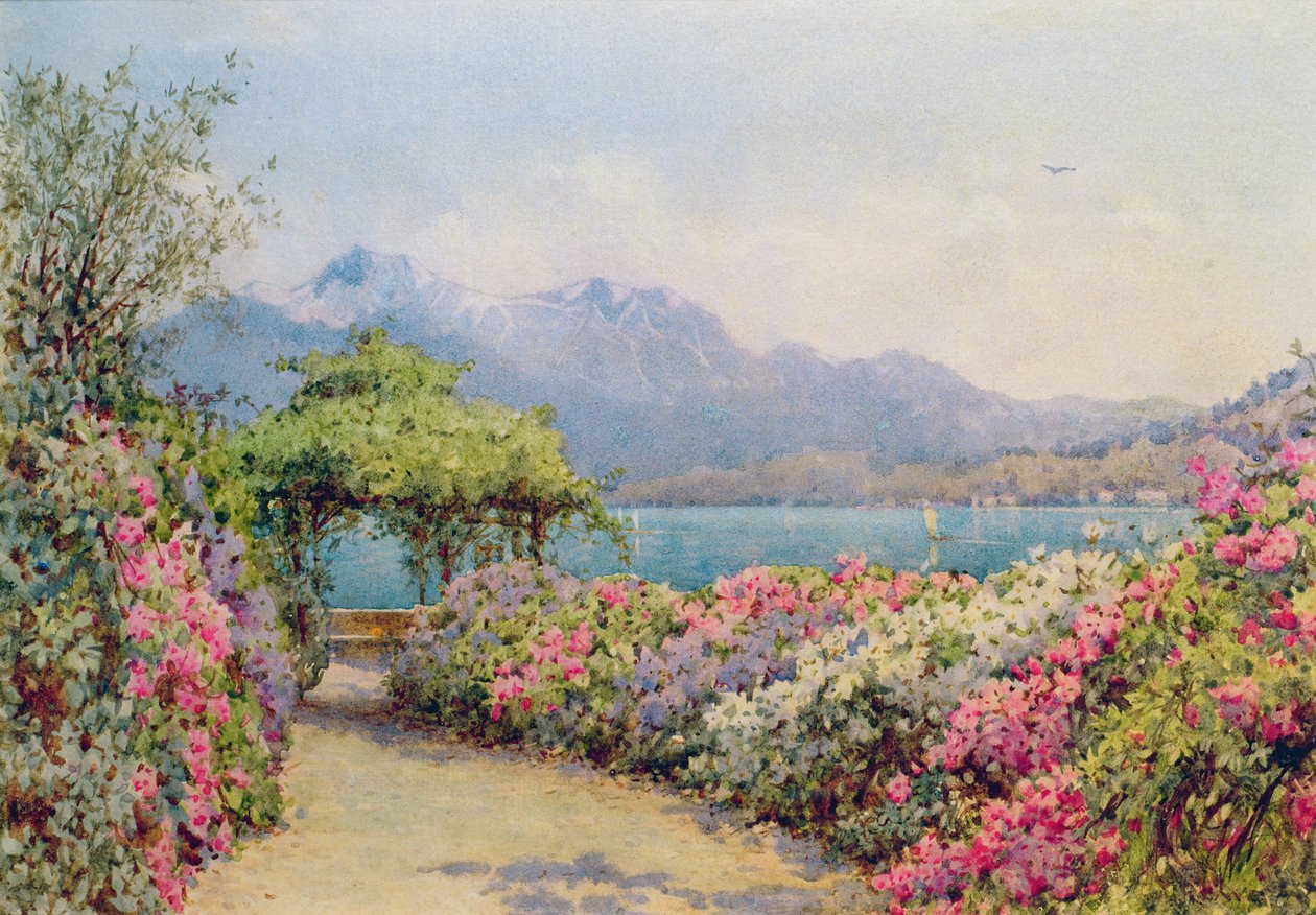 Comojärvi Villa Carlottasta tekijältä Ernest Arthur Rowe