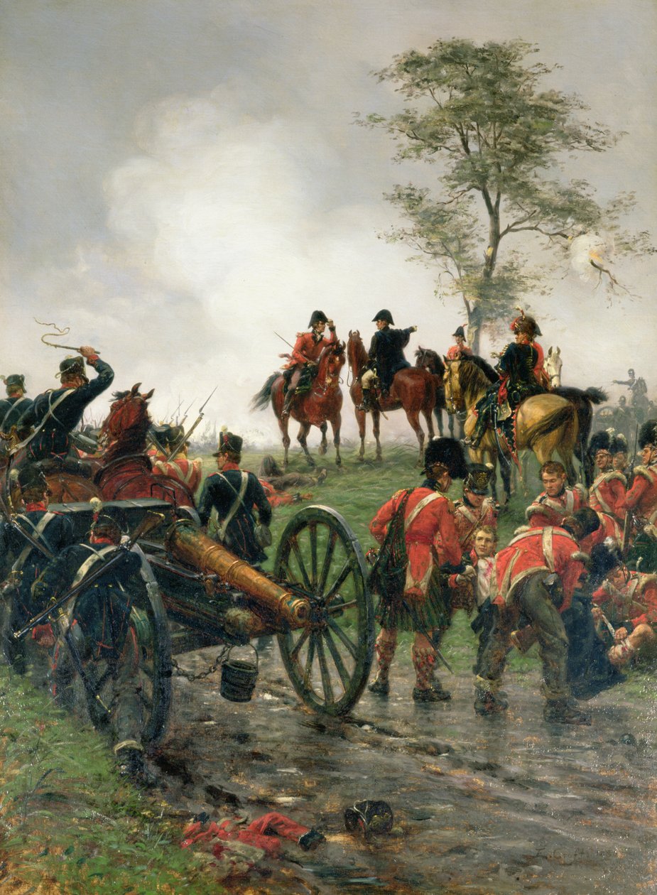 Wellington Waterloossa, 1886 tekijältä Ernest Crofts