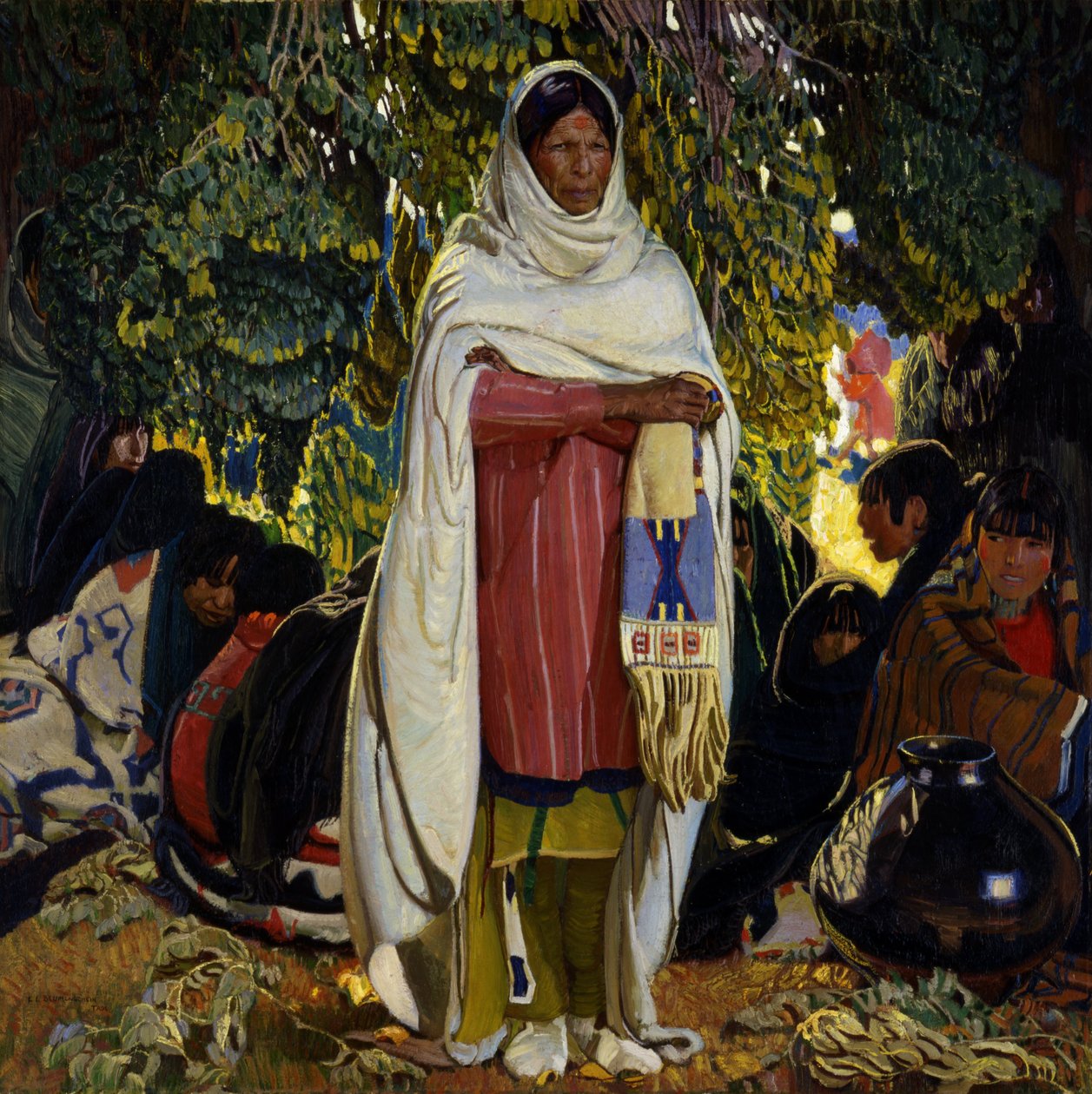 Lahja tekijältä Ernest L. Blumenschein