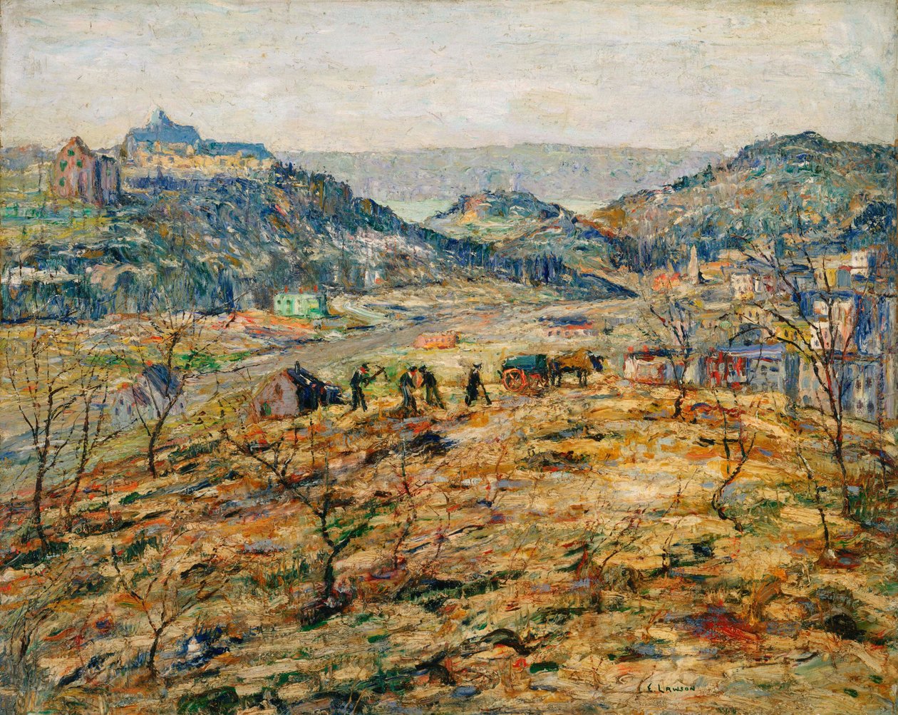 Kaupungin esikaupunki tekijältä Ernest Lawson