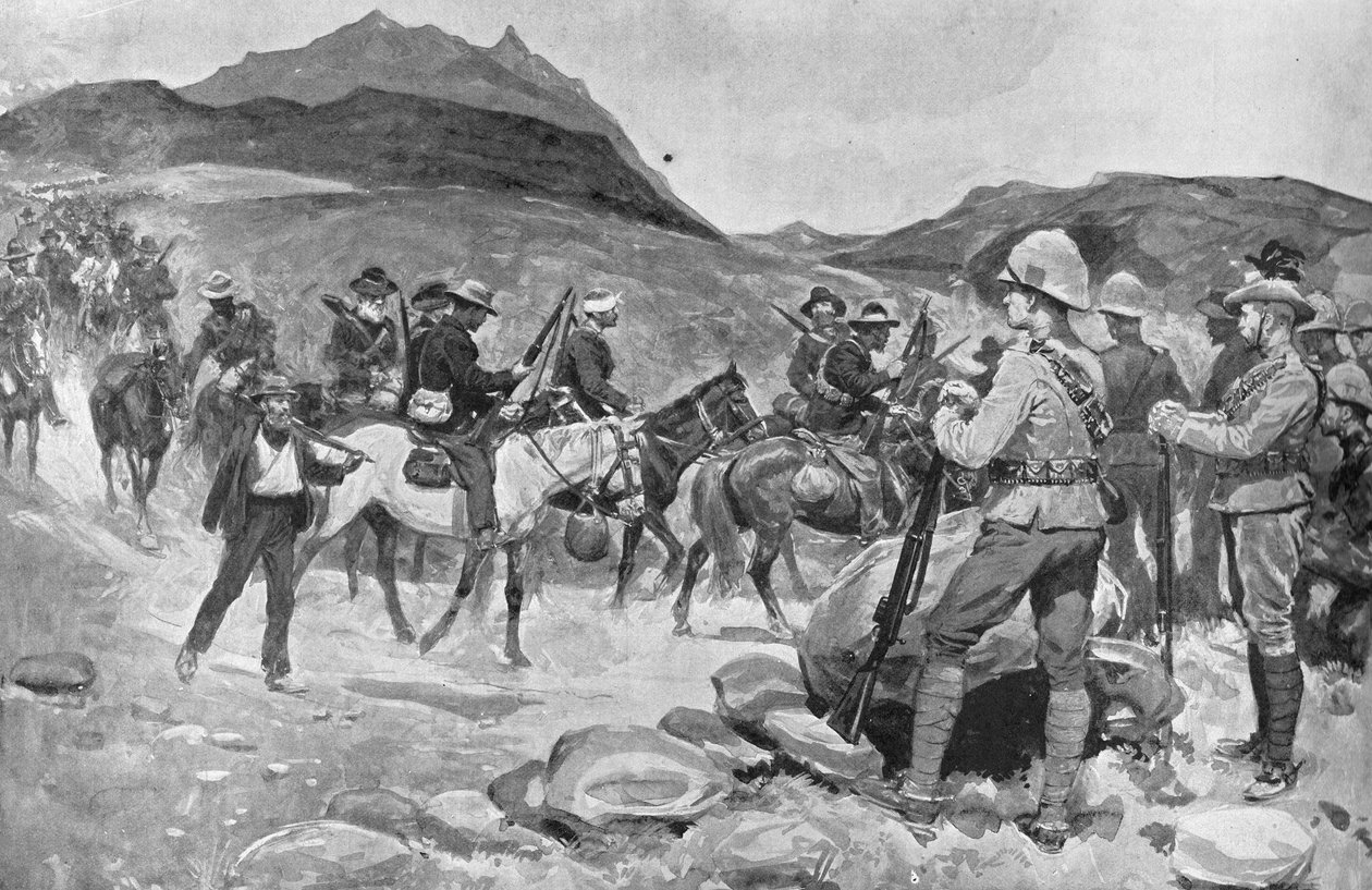 Kenraali Prinsloon antautuminen 30. heinäkuuta 1900 tekijältä Ernest Prater
